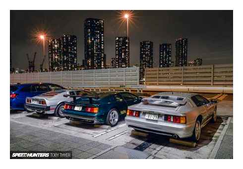 Из Японии с любовью 3 Lotus Esprits в Токио Speedhunters