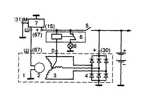 Покрокові інструкції для підключення генератора до VAZ-2106. VAZ 2106 Провід підключення генератора